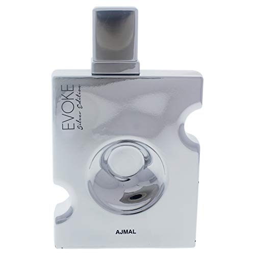 313ikkika8l.jpg Ajmal Evoke Silver Edition for Men Perfume 3 Oz Spray for Men Fragrance
