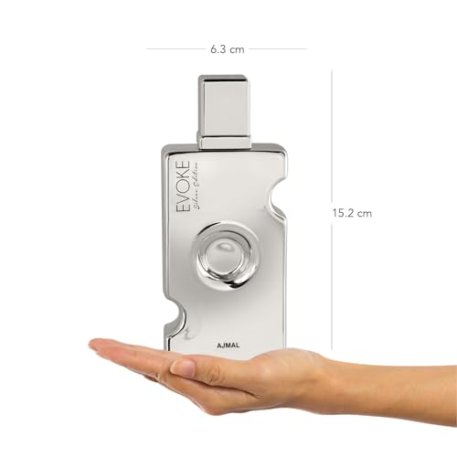 31863z2kxyl.jpg Ajmal Evoke Edition Fragrance Silver Suitable for Men | Ajmal Evoke Edition Perfume |5 Oz Perfect Gift for Men | A