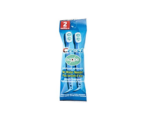 31hhhviupul.jpg Crest Scope Mini Disposable Toothbrushes with Toothpaste and Pick for Travel (12count, 6 Pack) Crest Scope Mini Dispos