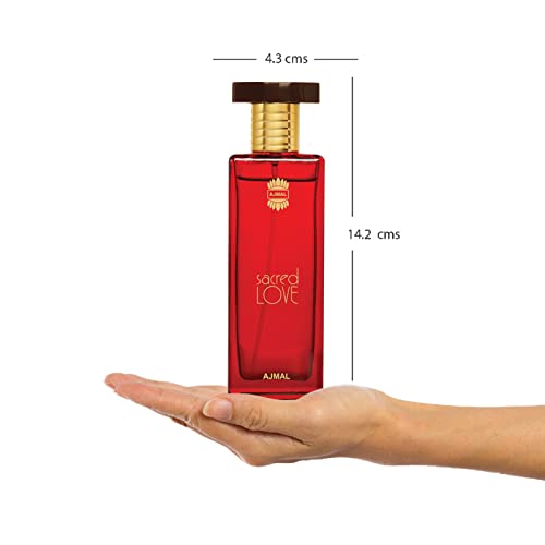 31qwgkh7gol.jpg Ajmal Sacred Love Eau De Parfum for Women -ONESIZE- ALL SEASONS -Long Lasting Fragrance