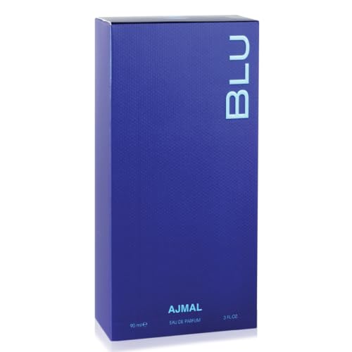 31yfycaouil.jpg Ajmal Blu EDP Original for Men, Fragrance, Professional, Night Out | Ajmal Blu EDP Original, 90 mL, Fresh & Vibrant