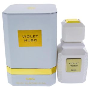 Ajmal Violet Musc Eau De Parfum Spray for All Genders | Floral Scented Eau De Parfum Spray by Ajmal Violet Musc | U