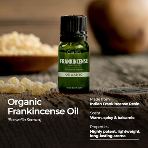 41 h9s2knel.jpg Gya Labs Organic Frankincense Essential Oil for Skin - 100% Pure Natural Organic Frankincense Oil for Calming & Relax