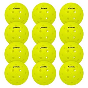 Franklin Sports X-40 Outdoor Pickleballs - Official Ball of USA Pickleball - 3 Packs, 12 Packs, 50 Bulk Packs - Regulati