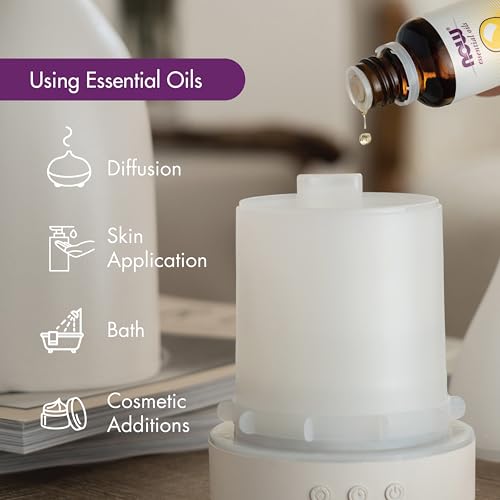 419b0 d7stl.jpg NOW Essential Oils, Frankincense Oil Blend, Pure Jojoba Oil Base, Centering Aromatherapy for Adults, Steam Distilled, Ve