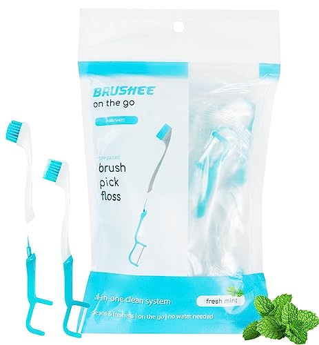 41b3x8jtg4l.jpg The Evolution of Oral Care Prepasted Travel Toothbrush 4-in-1 Tool (Paste + Brush + Floss + Pick) Individually Wrapped D