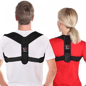 Best Posture Corrector for Men and Women - Comfortable Upper and Back Support, Adjustable Back Straightener | Postur