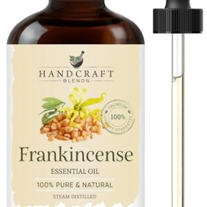 Handcraft Blends Frankincense Essential Oil - Huge 4 Fl Oz - 100% Pure and Natural - Premium Grade Essential Oil for Nat
