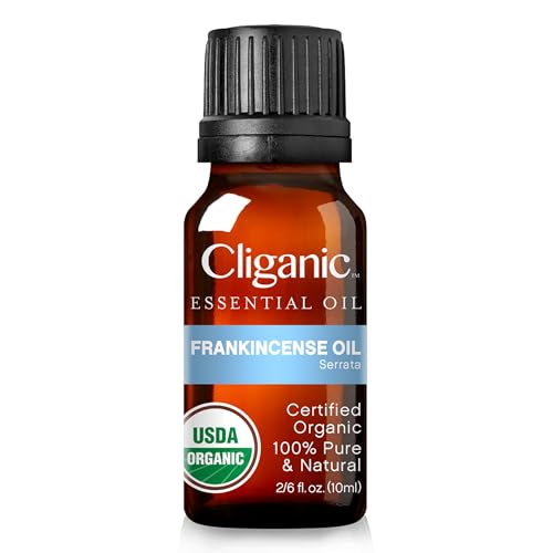 41h2bxhdn3l.jpg Cliganic USDA Organic Frankincense Essential Oil - Boswellia Serrata | Non-GMO Verified for Aromatherapy Cliganic USDA