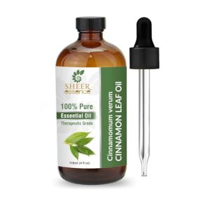 100% Pure Cinnamon Essential Oil 118 ML Therapeutic Grade