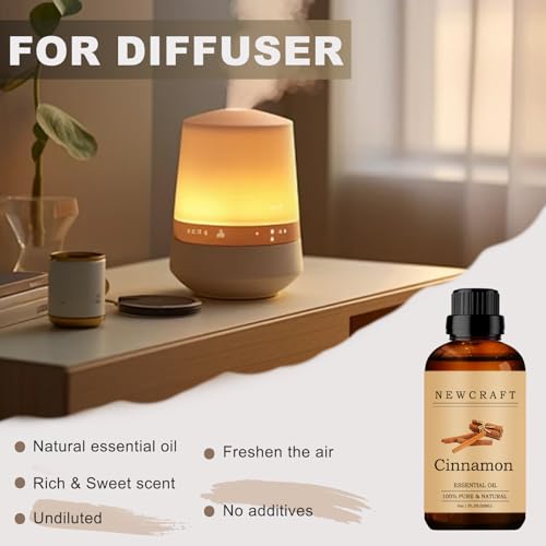 41lvy kzrtl.jpg 100% Pure Cinnamon Essential Oil for Aromatherapy - 1 Fl Oz