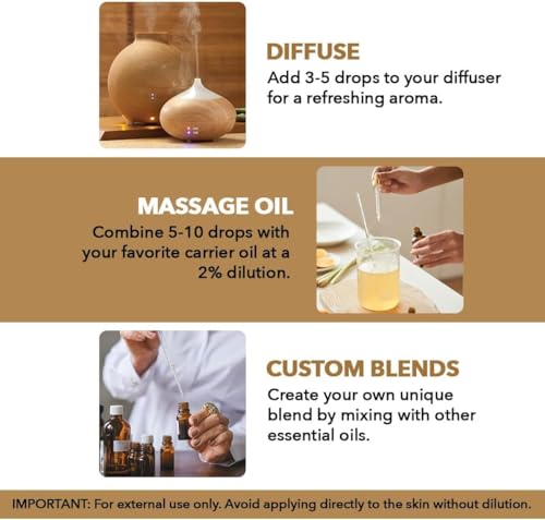 41mj0q3rxml.jpg 100% Pure and Natural Frankincense Essential Oil from Majestic Pure with Glass Dropper for Diffusers, Skin Care, and