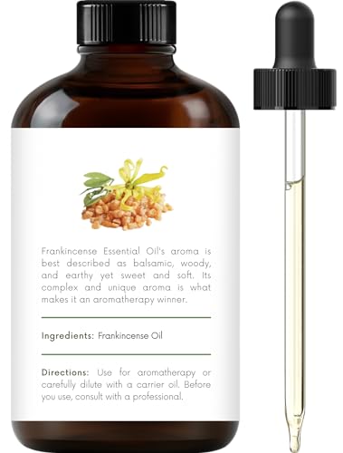 41ud0kh8swl.jpg Handcraft Blends Frankincense Essential Oil - Huge 4 Fl Oz - 100% Pure and Natural - Premium Grade Essential Oil for Nat