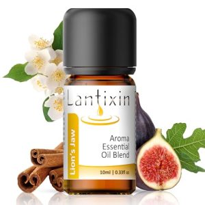 Lion’s Jaw Fig, Cinnamon & Jasmine Aromatherapy Oils - Chemical-Free for Home Diffusers - 0.33 oz Safe for Kids & Pets