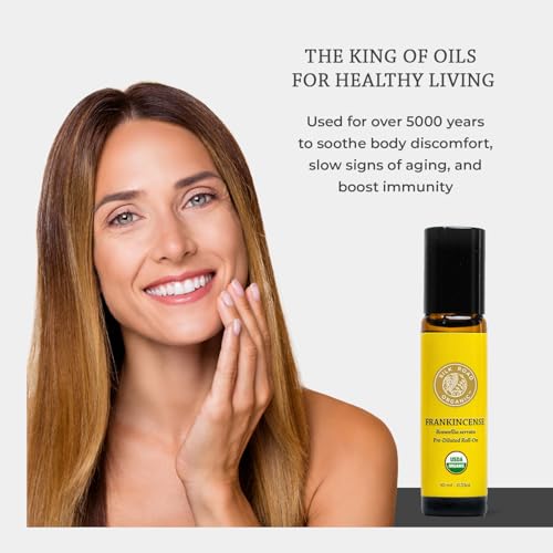 41x52n2kopl.jpg Organic Silk Road Frankincense Serrata Essential Oil for Aromatherapy - 100% Pure & 10 ml | Silk Road Organic Franki