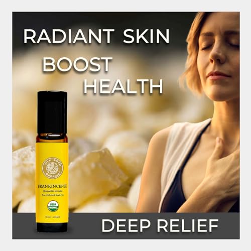 41zwrq7fmrl.jpg Organic Silk Road Frankincense Serrata Essential Oil for Aromatherapy - 100% Pure & 10 ml | Silk Road Organic Franki