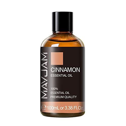 41hvukb1a8l.jpg MAYJAM Pure Cinnamon Essential Oil, |38FL.OZ, Perfect for Aromatherapy Diffusers