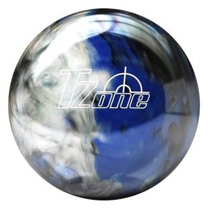 Brunswick T-Zone Indigo Swirl Bowling Ball for Experienced Bowlers on Competitive Lanes (8lbs) Brunswick T-Zone Indigo