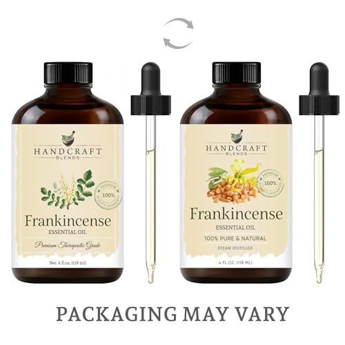 41p0lxprcgl.jpg Handcraft Blends Frankincense Essential Oil - Huge 4 Fl Oz - 100% Pure and Natural - Premium Grade Essential Oil for Nat