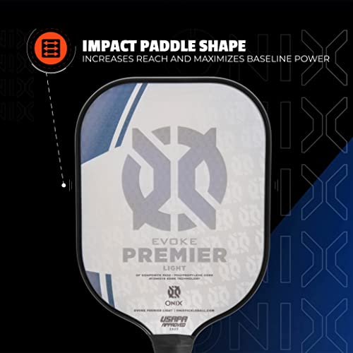 41pqnsg3vel.jpg Onix Premium Pickleball Paddles for Beginners with Shock Absorbing Grip and Ergonomic Design for Outdoor Sports | On