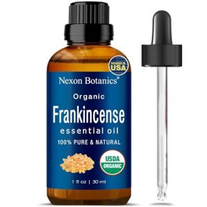 Nexon Botanics Organic Frankincense Essential Oil - Rejuvenating Skin & Hair Care, 30 ml | Nexon Botanics Organic Fr