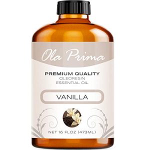 Ola Prima Vanilla Essential Oil 16oz - Therapeutic Grade For Aromatherapy & Candle Making - Essential Oils | Ola Pri