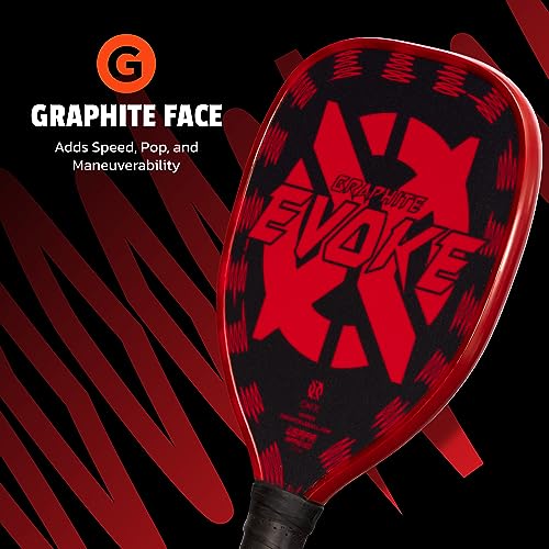 51bipo8yubl.jpg Onix Legacy Evoke XL Pickleball Paddle - Professional Players - Competitive Play - High Impact Design - 17" x 7.75" x