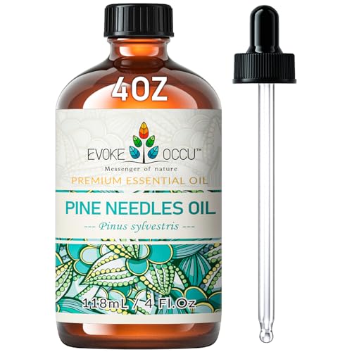 51caofuzotl 1.jpg EVOKE OCCU Vetiver & Pine Needle Essential Oil, 4 Fl Oz