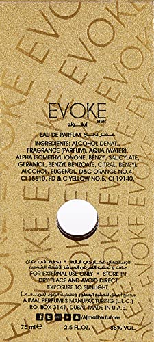 51dszinylil.jpg Ajmal Evoke for Women Eau De Parfum Spray |5 oz / 75 ml Sensational Scent Feminine Aura