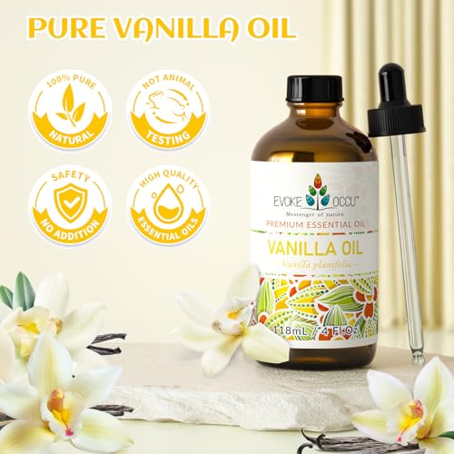 51e2qbzv1l 6.jpg EVOKE OCCU Vanilla & Vetiver Essential Oil - 4 Fl Oz