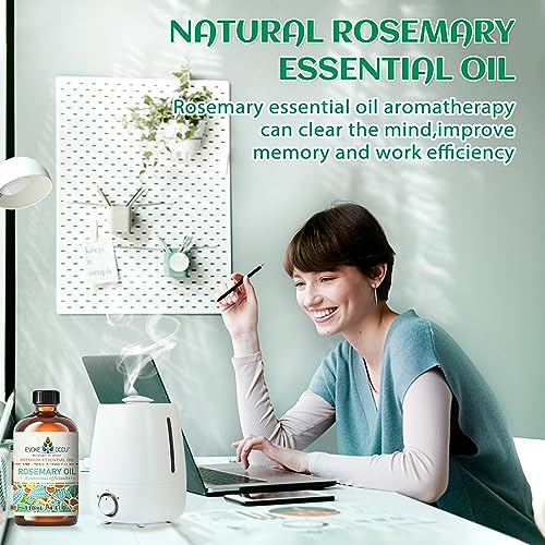 51mapjzpdl 1.jpg EVOKE OCCU Rosemary & Clove Essential Oil - 4 Fl Oz