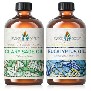 EVOKE OCCU Clary Sage & Eucalyptus Essential Oil - 4 Fl Oz