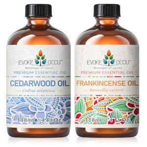 EVOKE OCCU Cedarwood & Frankincense Essential Oil - 4 Fl Oz