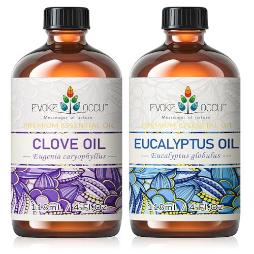 51ulf7ueel.jpg EVOKE OCCU Clove & Eucalyptus Essential Oil - 4 Fl Oz