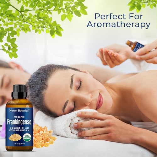 51vboe2rbcl.jpg Nexon Botanics Organic Frankincense Essential Oil - Rejuvenating Skin & Hair Care, 30 ml | Nexon Botanics Organic Fr