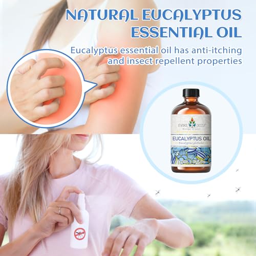 51y6tcr4fjl 4.jpg EVOKE OCCU Clary Sage & Eucalyptus Essential Oil - 4 Fl Oz