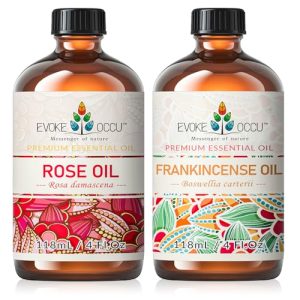 EVOKE OCCU Rose & Frankincense Essential Oil - 4 Fl Oz