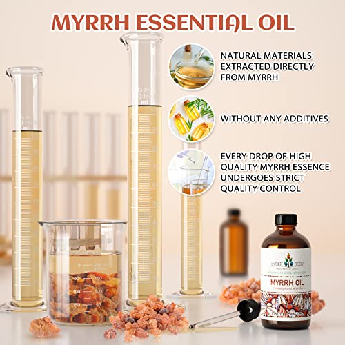 51zroum8oel.jpg EVOKE OCCU Myrrh & Eucalyptus Essential Oil, 4 Fl Oz
