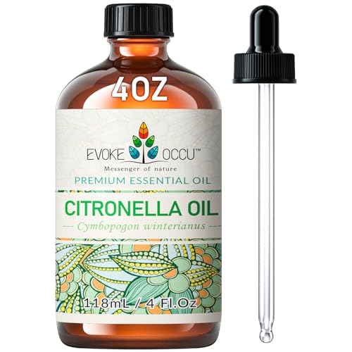 51c9hw rgml 1.jpg EVOKE OCCU Citronella & Bergamot Essential Oil - 4 Fl Oz