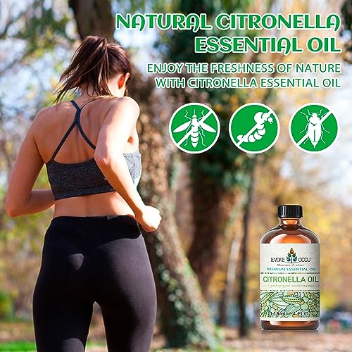 51j ymraxtl 1.jpg EVOKE OCCU Citronella & Bergamot Essential Oil - 4 Fl Oz