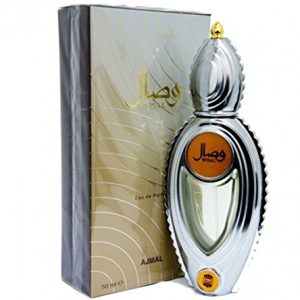 Ajmal Wisal EDP for Men - Fragrance, Long Lasting Scent - Travel Size 50 ML (1.7 oz)