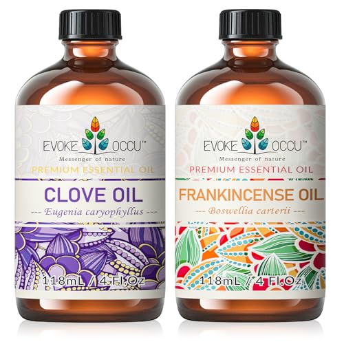 51oud8mit6l.jpg EVOKE OCCU Clove & Frankincense Essential Oil - 4 Fl Oz