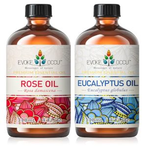 EVOKE OCCU Rose & Eucalyptus Essential Oil - 4 Fl Oz
