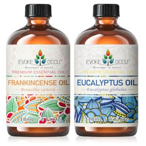 EVOKE OCCU Frankincense & Eucalyptus Essential Oil - 4 Fl Oz