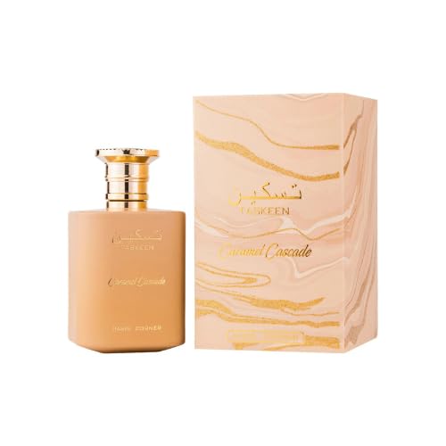 Taskeen Caramel Cascade Perfume for Women on Date Nights | Taskeen Caramel Cascade Perfume Top Notes for Evening Giftin