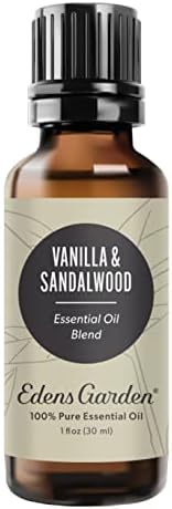 Edens Garden Vanilla Sandalwood Essential Oil Blend - Therapeutic for Aromatherapy, Natural Skin Care, Best for Diffusin