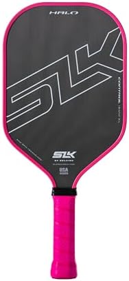 Selkirk Sport SLK Halo Raw Carbon Fiber Pickleball Paddle for Advanced Players | USA Designed | T700, 18k Ultraweave, A
