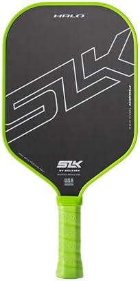 Selkirk Sport SLK Halo Raw Carbon Fiber Pickleball Paddle for Advanced Players | USA Designed | T700, 18k Ultraweave, A