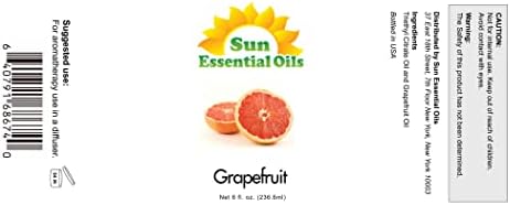 Sun Essential Oils - 4 oz Frankincense Essential Oil with Dropper for Diffuser and Aromatherapy Massage Sun Essential