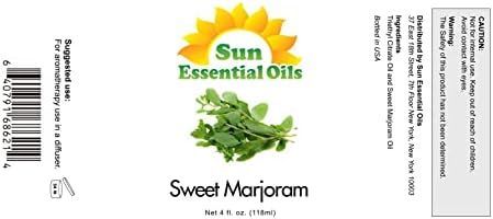 Sun Essential Oils - 4 oz Frankincense Essential Oil with Dropper for Diffuser and Aromatherapy Massage Sun Essential